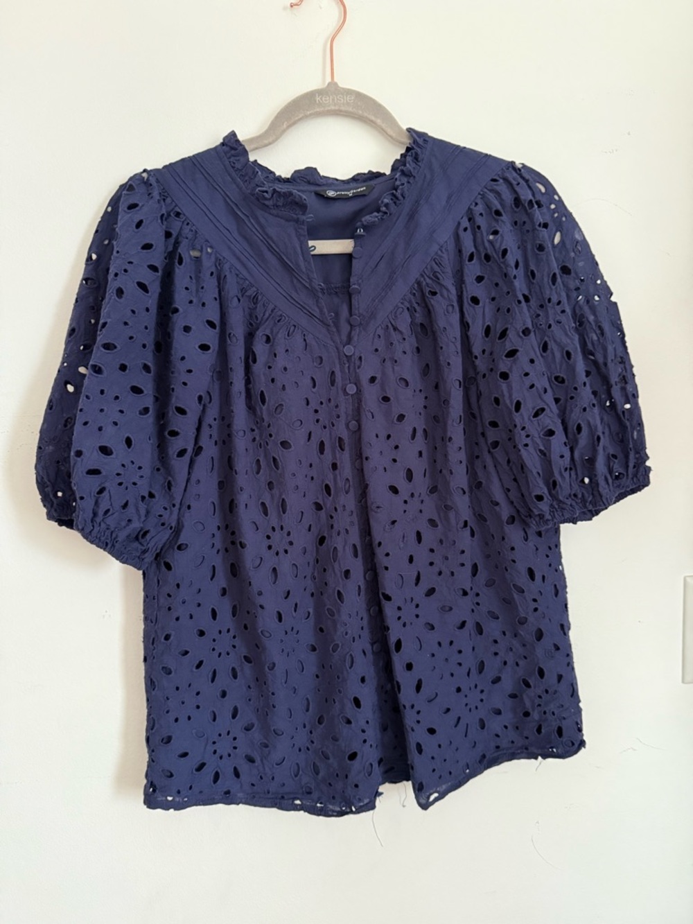 Pretty Garden Eyelet Lace Blouse